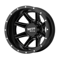 Moto Metal Mo995 17X6.5 ET-140 8X200 142.00 Satin Black Milled - Rear Fälg
